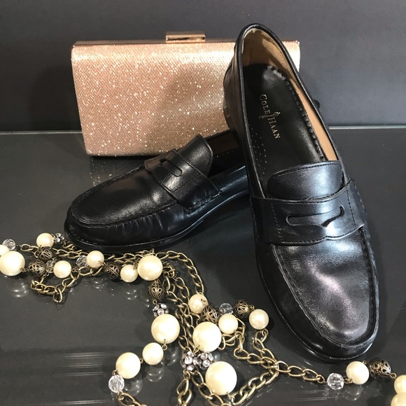 Cole Haan Shoes - Cole Haan Black Penny Loafers Shoes Sz 8